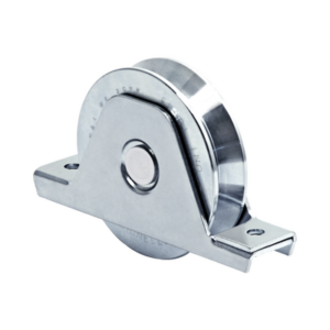 336V – Rueda de 14 cm / Capacidad Para Puertas de Hasta 420 kg / Canal Tipo “V”
