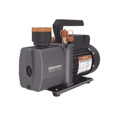 Bomba de vacío/ para aire acondicionado / 2 estados / Motor de 1/2 HP / Voltaje 110 Vca / Acople de ingreso de 1/4″ x 3/8″ con válvula de retención integrada