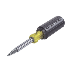 Desarmador Multipunta, 11 en 1, con Puntas Phillips, Ranuradas, Cuadradas y Torx.