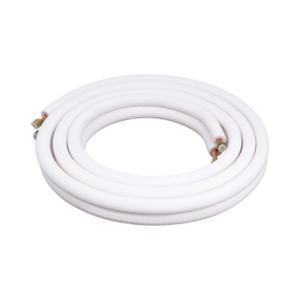 Kit de tubería / 1 / 4″ y 3 / 8 ” / Capacidad para minisplit AUFIT / 1 Tonelada / Cinta aislante / Accesorios / Longitud de 4 metros