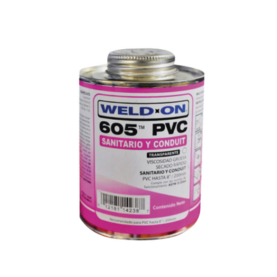 Pegamento para PVC 473 ml