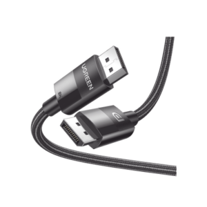 Cable DisplayPort 1.4 | Longitud 2 Metros (6.56 Pies) | Versión DP1.4 | 8K 7680×4320 a 60 Hz | Soporta 3D | HDR | Blindaje Interno Múltiple | Nylon Trenzado | Soporta 32.4Gbps