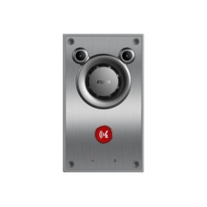 Intercomunicador IP de Emergencia / Altavoz 10W / 2 Líneas SIP / IP66 e IK10 Anti-vandálico / PoE 802.3af / Doble Micrófono con Reducción de Ruido / -40°C a 70°C