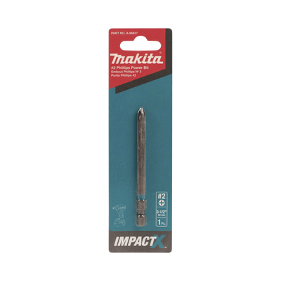 Punta phillips de 3-1/2″ ( 89mm ) impact-x ph2 del # 2, blister con 1 pieza