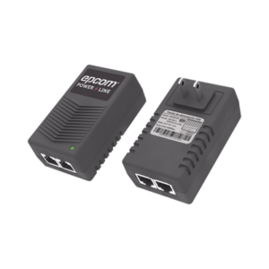 Adaptador de pared / Inyector PoE / 24 Vcc / 1 A / Controlado por chip IC / Protección contra OV, OC, SC, UV/ Fácil de instalar