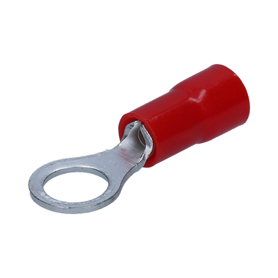 Terminal tipo ojo / 3 / 16″ / 22 – 16 AWG / Rojo / Paquete de 25 piezas.