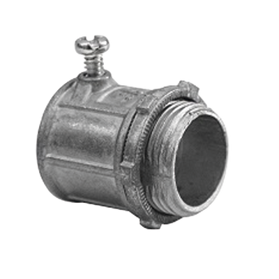 Conector de 3/4″ para Tubo Pared Delgada con Tornillos Opresores.