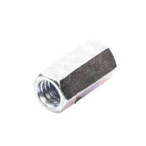 Cople hexagonal roscado cuerda máquina galvanizado d 9.5 mm (3/8″)