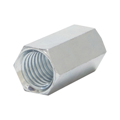 Cople hexagonal roscado cuerda máquina galvanizado de 15.9 mm (5/8″)