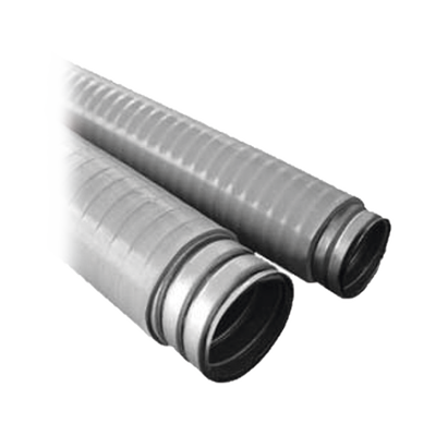 Tubo Flexible tipo Liquidtight de 3/4″ (19 mm). Acero + PVC. Rollo de 50 Metros.