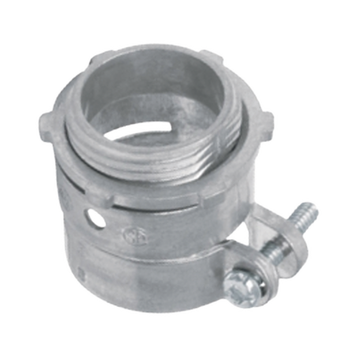 Conector recto para tubo flexible de 2 1/2″ (63 mm).