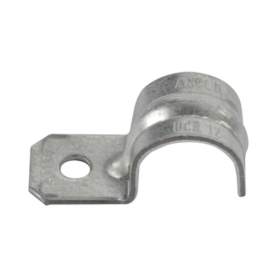 Abrazadera tipo Uña para Tubo Conduit Pared Gruesa y Conduit PVC de 1 1/4″ (32 mm).