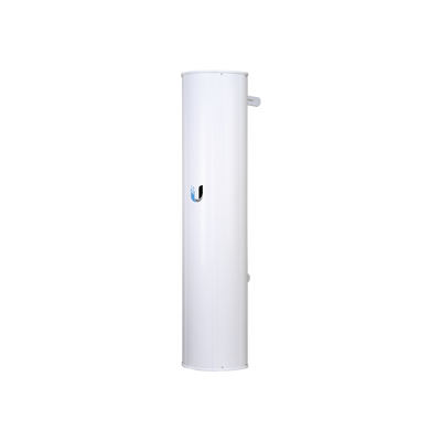 Antena sectorial blindada de 90º de cobertura 5 GHz (5.15 – 5.85 GHz), dividida en 3 bloques de 30º, ideal para alta densidad de suscriptores