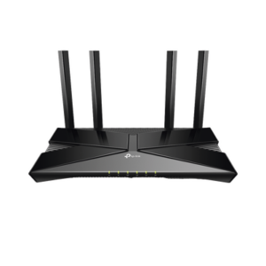Router WiFi 6 doble banda AX 3000 Mbps / MU-MIMO y OFDMA / 1 Puerto WAN 10/100/1000 Mbps / 4 Puertos LAN 10/100/1000 Mbps / 4 Potentes Antenas.