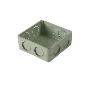 Caja Cuadrada de 1/2″ para Instalaciones de PVC Conduit Pesado.