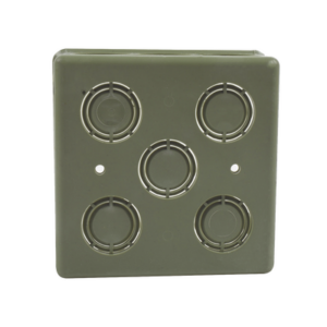 Caja Cuadrada de 1/2″ – 3/4″ para PVC Conduti Pesado.