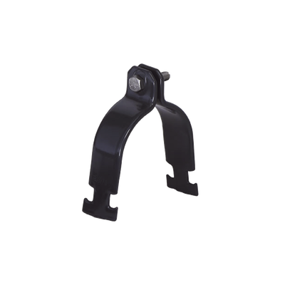 Abrazadera Unicanal con Recubrimiento de PVC de 3/4″ (19 mm).