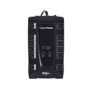 UPS de 900 VA/480 W, Topología Línea Interactiva, Entrada 120 Vca NEMA 5-15P, Tipo Gabinete Compacto, Con 12 Tomas NEMA 5-15R