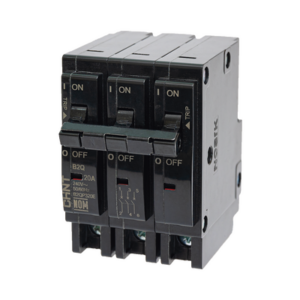 MCB – Interruptor Termomagnético Enchufable, Serie: B2Q, 3P, 15A, 240V (SKU:1002294)