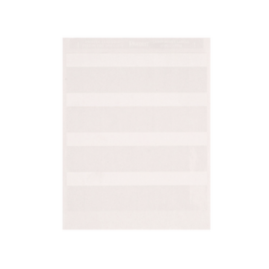 Hojas con 1000 Etiquetas para Impresora Láser/Inyección de Tinta, para Patch Panel, Face Plate o Cajas Superficiales, Para Identificación 4 Puertos, Color Blanco