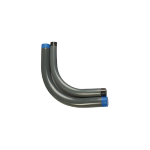 Codo Conduit Rígido de Aluminio de 2″ (50.8 mm) con Recubrimiento de PVC.