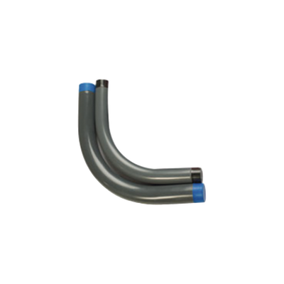 Codo Conduit Rígido de Aluminio de 3″ (76.2 mm) Recubierto de PVC e Interior de Uretano.
