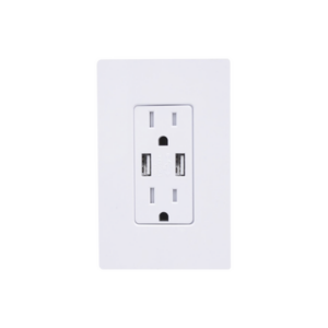 TOMACORRIENTE 15 AMP CONECTOR USB