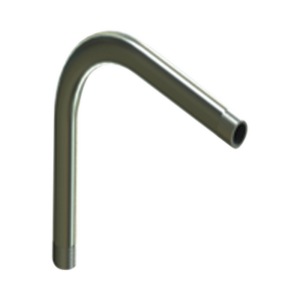 Codo de 90° de 1 1/4″ (32mm) pared gruesa con rosca galvanizado etiqueta amarilla
