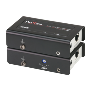 Extensor KVM USB | Acceso remoto PC | Hasta 100 m Cat5e | 1920×1200 | Protección ESD | Ajuste deskew