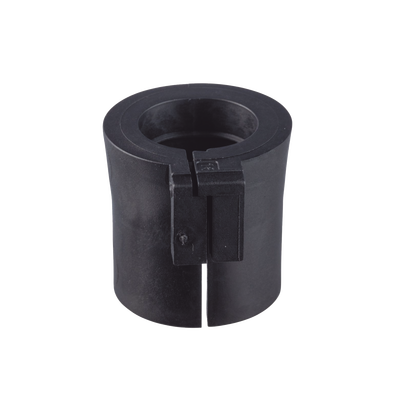 Pasacable de Entrada Sencilla y Pequeña 0.63″-0.67″, para Cables Terminados, Color Negro. Paquete de 4 Piezas