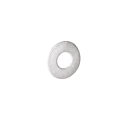 Arandela plana galvanizada de 1/4″, acabado Electro Zinc
