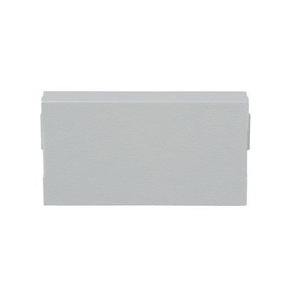 Módulo de Tapa Ciega (Inserto Ciego), de 1/3, Color Blanco, 1 Pieza
