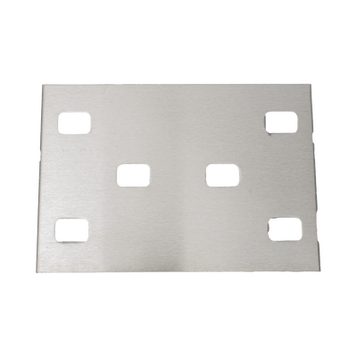 Cople para Uniones de Escalera de Aluminio / Plano / Peralte 3 1/4″ / Incluye Tornilería