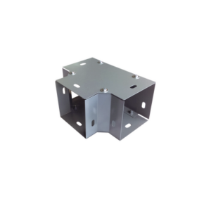 Derivación “T” horizontal 100 x 100 mm (3.94 x 3.94 pulg.), fabricado en lámina de acero al carbón