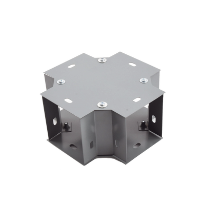 Derivación “X” 100 X 100 mm, fabricado en lámina de acero al carbón