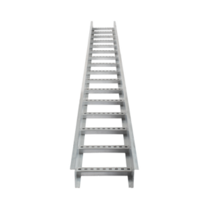 Escalera de Aluminio Portacables / Perfil Z / Peralte 3 1/4″ /Paso 9″ / Ancho 9″ / 3.66 metros / Capacidad Máx. 205 Cables / Incluye Cople Union y Tornillería