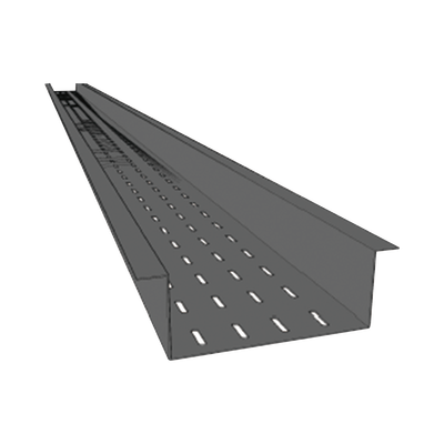 Fondo Perforado Perfil Z ancho de 4″ x 4″ material Aluminio, incluye tornillería