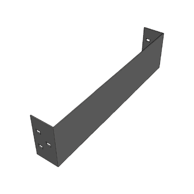 Placa de Cierre para Escalera de Aluminio / Peralte 3 1/4″ / Ancho 12″ / Incluye Tornillería (CHPCE314X12AK)