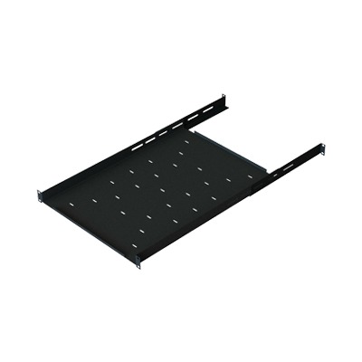 Charola Ajustable para Rack de 19″ de 4 postes de 1 Unidad de Espacio. Profundidad de 633 a 816 mm