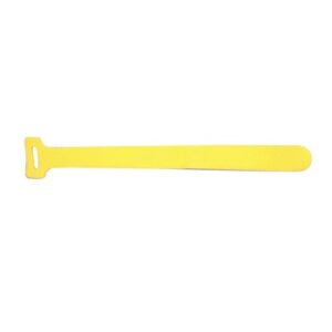 Cincho de contacto color amarillo, 150 x 12mm (20pzs) (4300-02002)