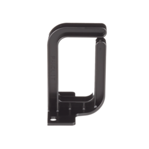 Anillo Tipo D Vertical, Para Gabinetes de Telecomunicaciones, 1 UR, Color Negro