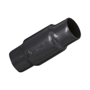 Cople de Aluminio con Recubrimiento Exterior de PVC de 1″ (25.4 mm) / Interior de Uretano Purpura.