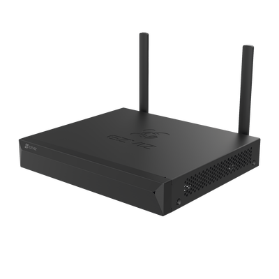 NVR Inalámbrico (WiFi) de 8 Canales IP / Admite Cámaras hasta 5 Megapixel (3K) / Salidas HDMI y VGA / H.265 / Almacenamiento Expandible hasta 8 TB