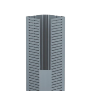 Canaleta para Cable en Esquina, 5.33″ x 4.58″, 6 Pies, Color Gris