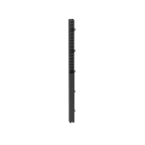 Organizador Vertical IN-Cabinet, Sencillo (Solo Frontal), Para Uso Con Gabinetes Panduit, 40 UR, 4.2 in de Ancho, Color Negro
