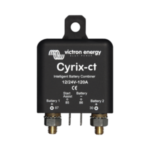 Cyrix-CT 12/24 V 120 A / Combinador Inteligente de Baterías en Vehículos y Embarcaciones