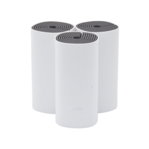 Kit de Router inalámbrico mesh Deco E4 para Hogar / Doble banda AC 1200 / 2 puertos 10/100 Mbps / Compatible con amazon alexa.