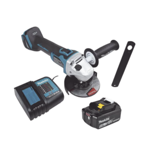 Mini esmeril Inalámbrico de 4-1/2 ” 8.500 rpm, Incluye 1 bat. li-ion 18v/5.0 a.h y Cargador