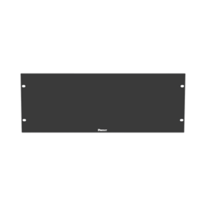 Tapa Ciega Para Rack Estándar de 19in, Plano, de Acero, 4UR, Color Negro
