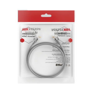 Cable de Parcheo (Patch Cord) / UTP / Cat. 6 (24 AWG) / 10 Metros (32.81 Pies) / Color Gris / Ideal para PoE+ / Interior